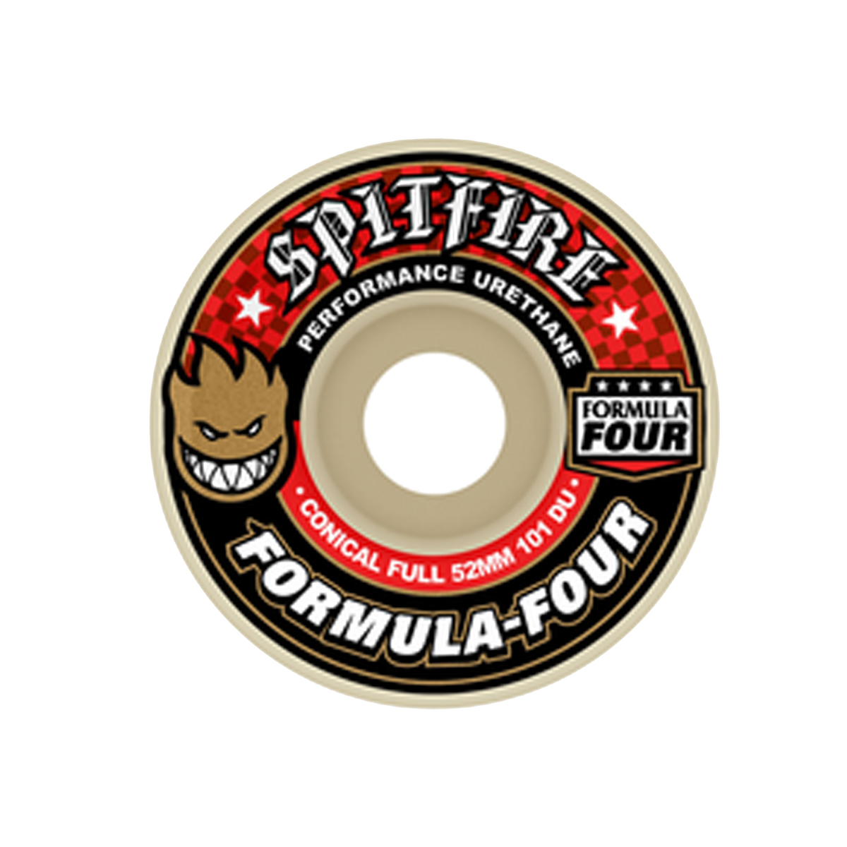 Spitfire Formula Four Conical Wheels 101 Duro - 52mm - SET