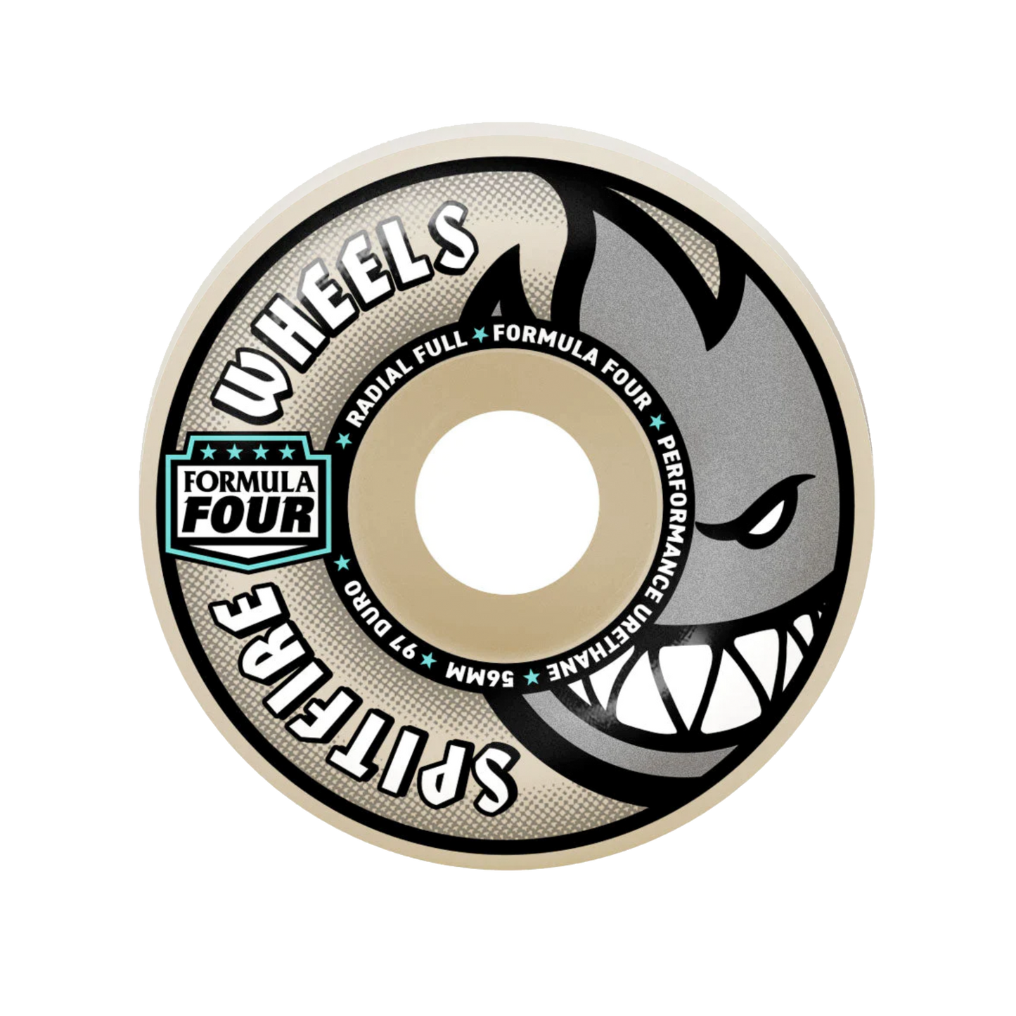Spitfire Formula Four Radial Full Wheels 97 Duro - 58mm - SET