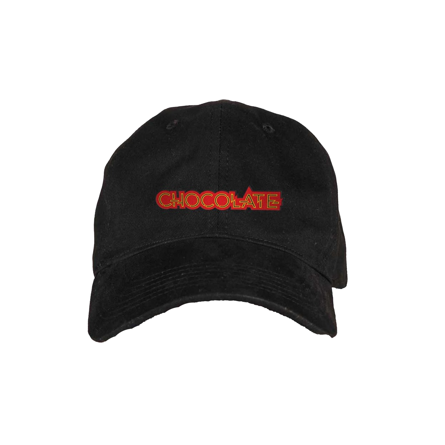 Chocolate "Parliament" 6 Panel Hat - ( Black )
