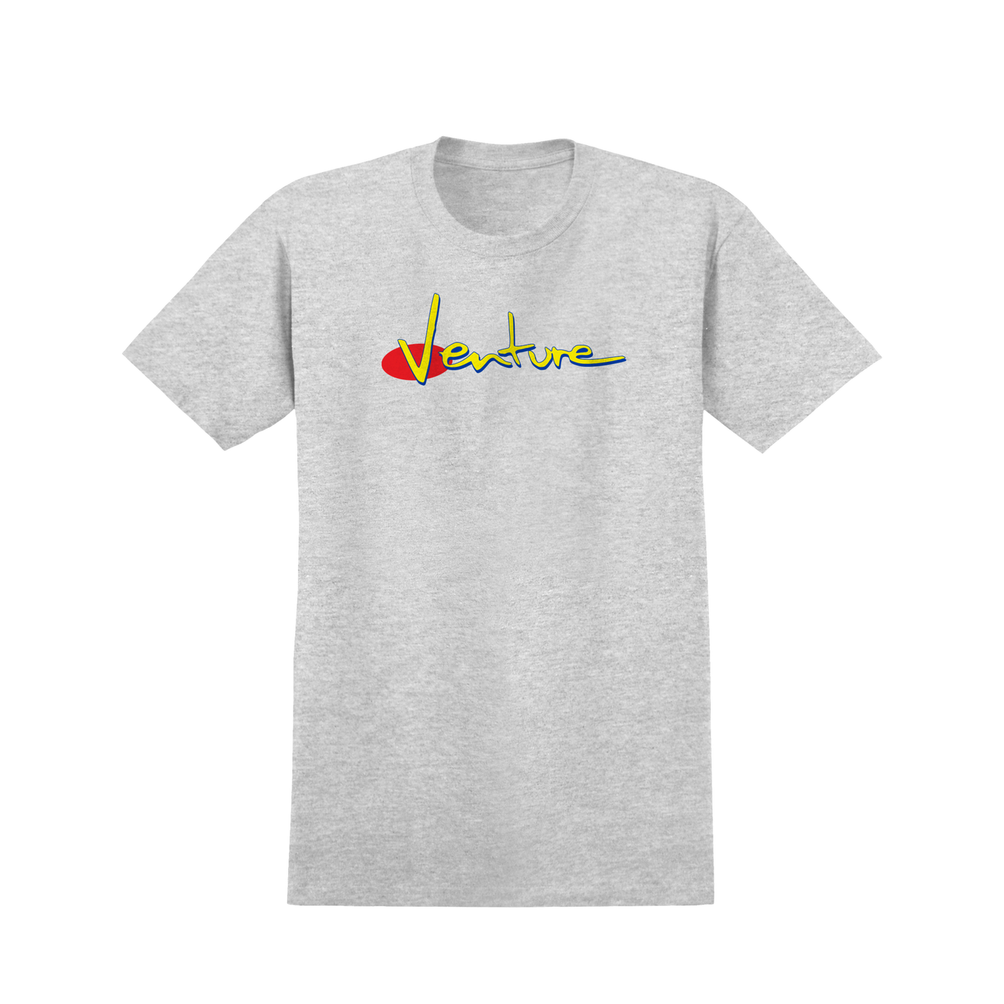 Venture 90's Tee - Heather Grey