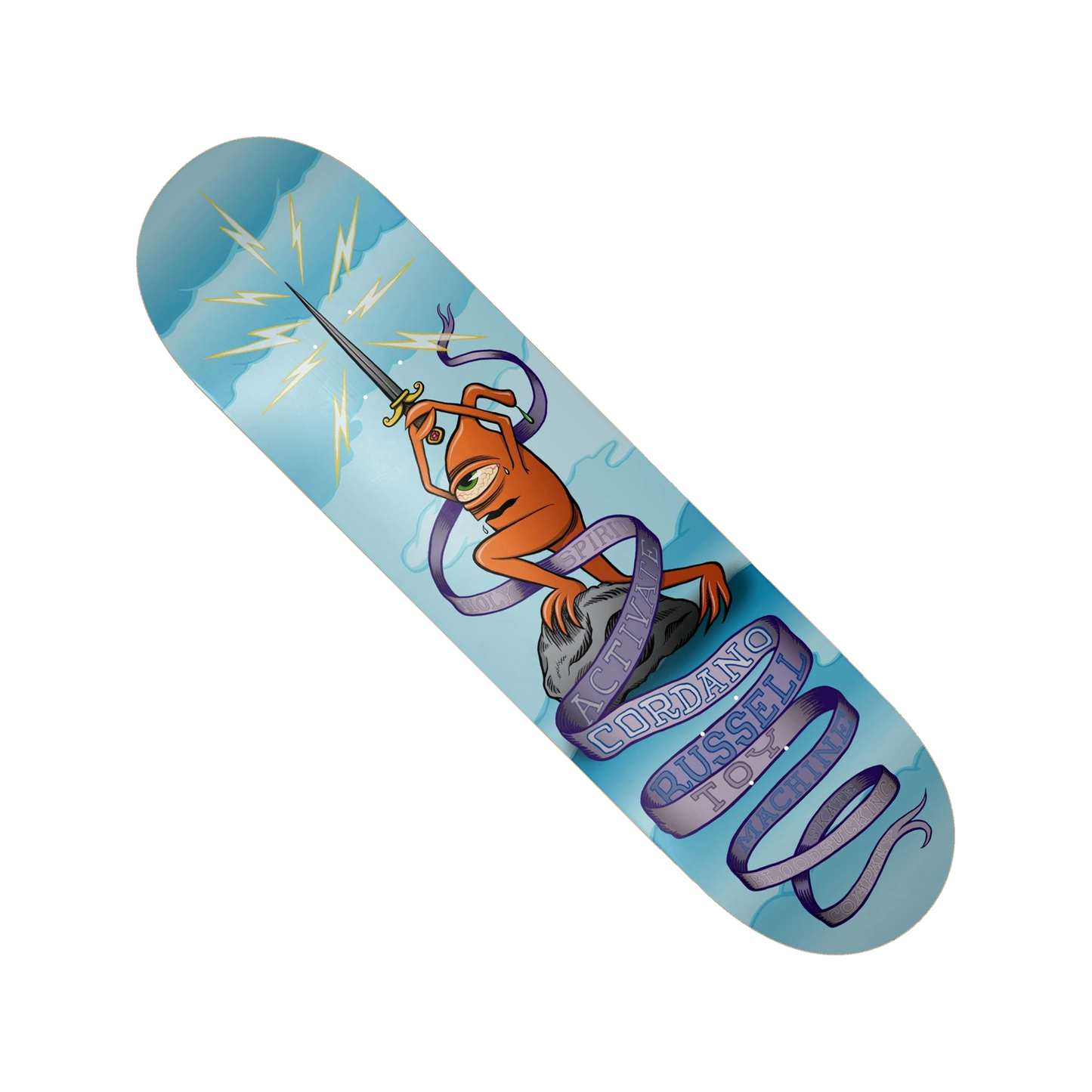 Toy Machine Cordano Russell "Activate" Deck - 8.25