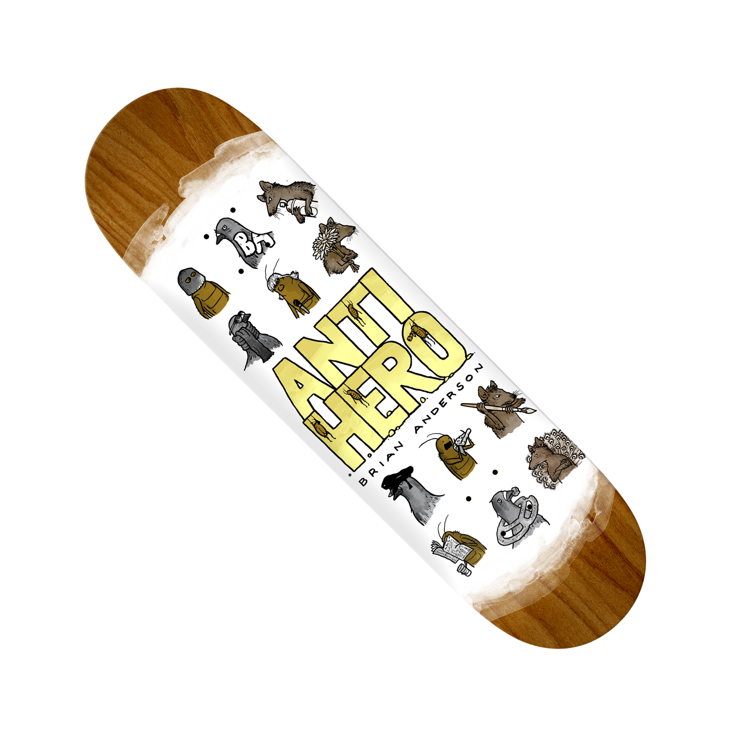 Anti Hero Brian Anderson "Usual Suspect" Deck - 8.75