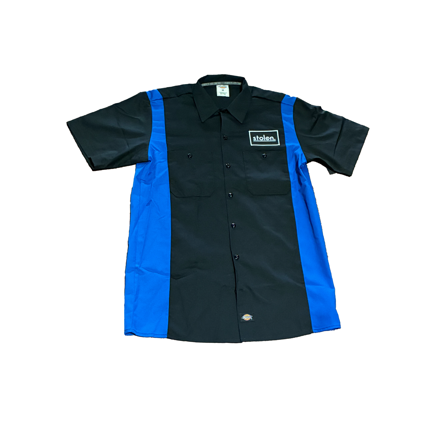 Stolen x Dickies Work Shirt - ( Black / Blue )