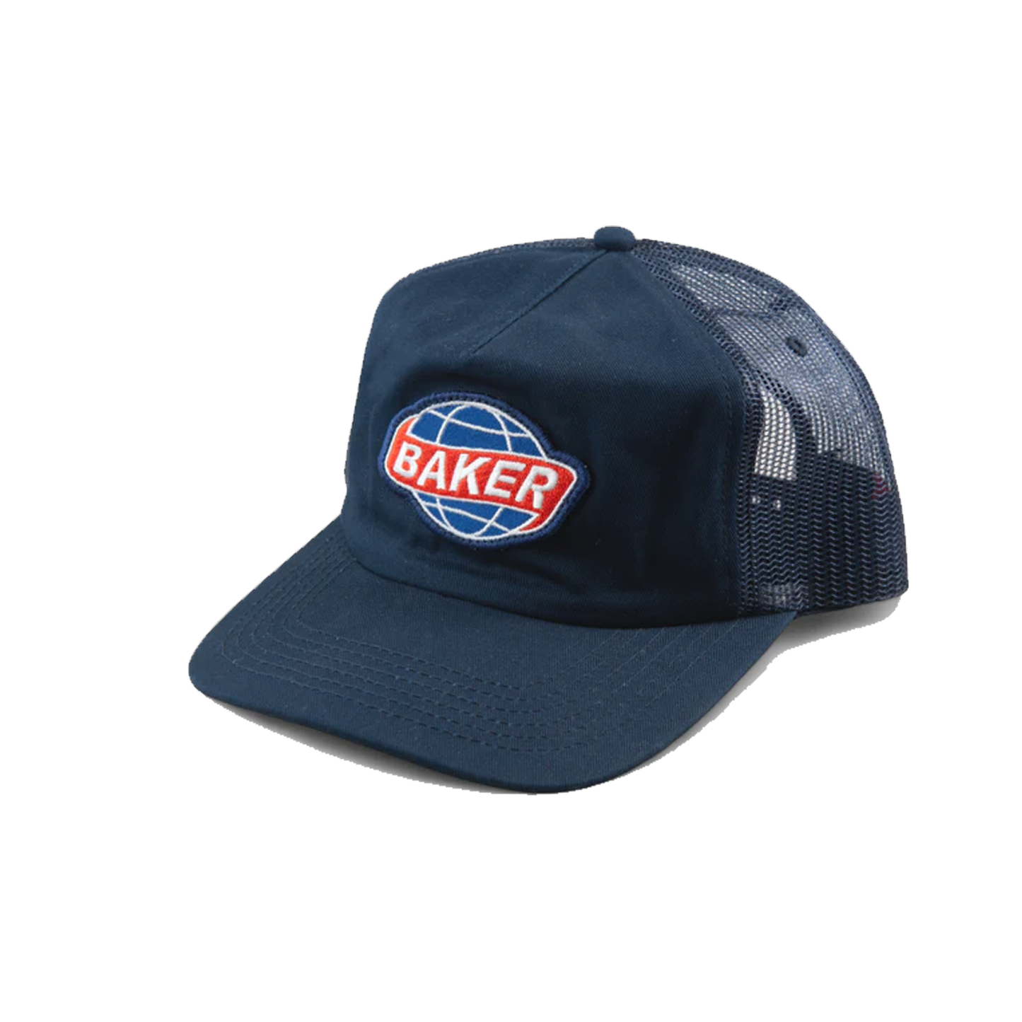 Baker Universal Mesh Snapback - ( Navy )