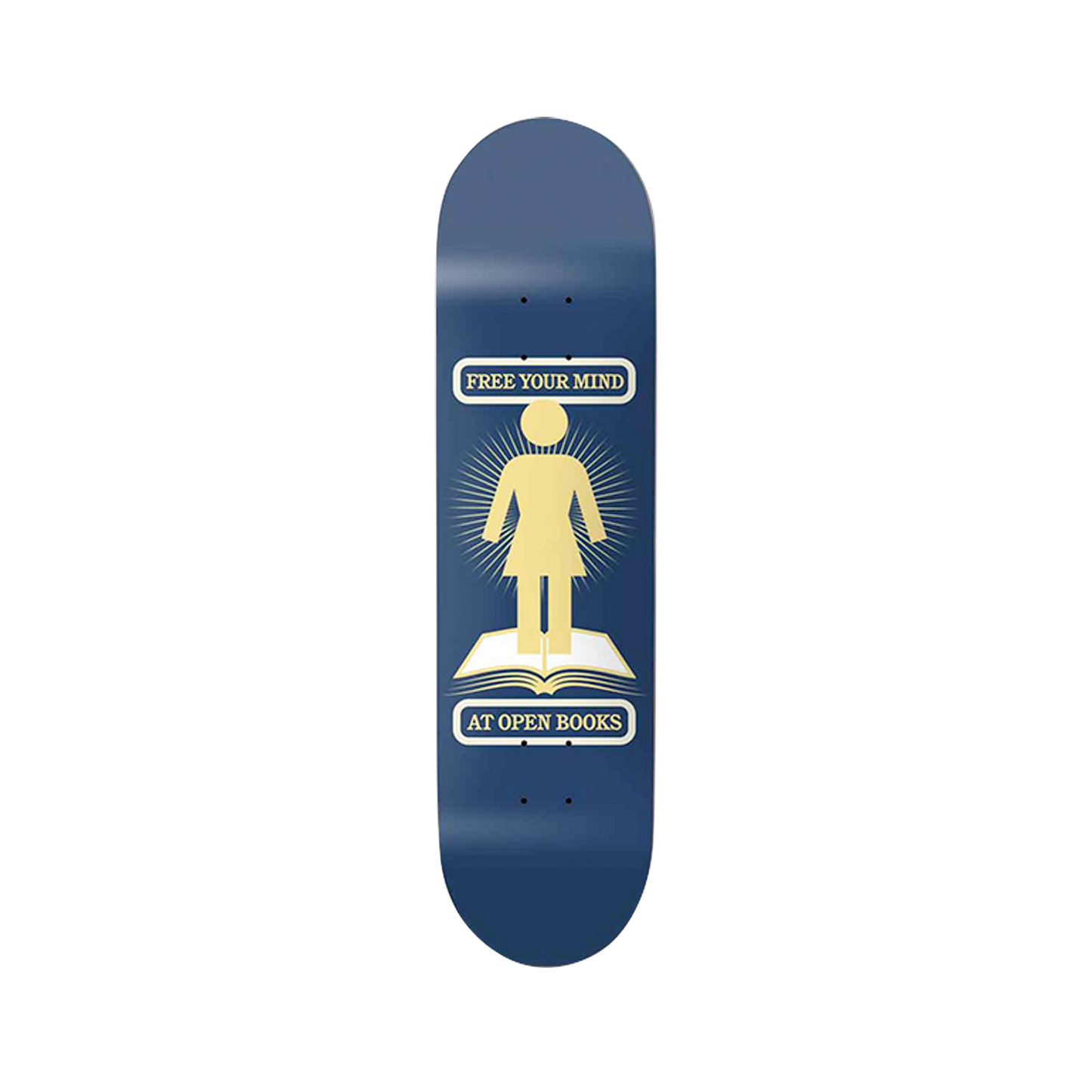 Girl Niels Bennett "Open Book" Deck - 8.25