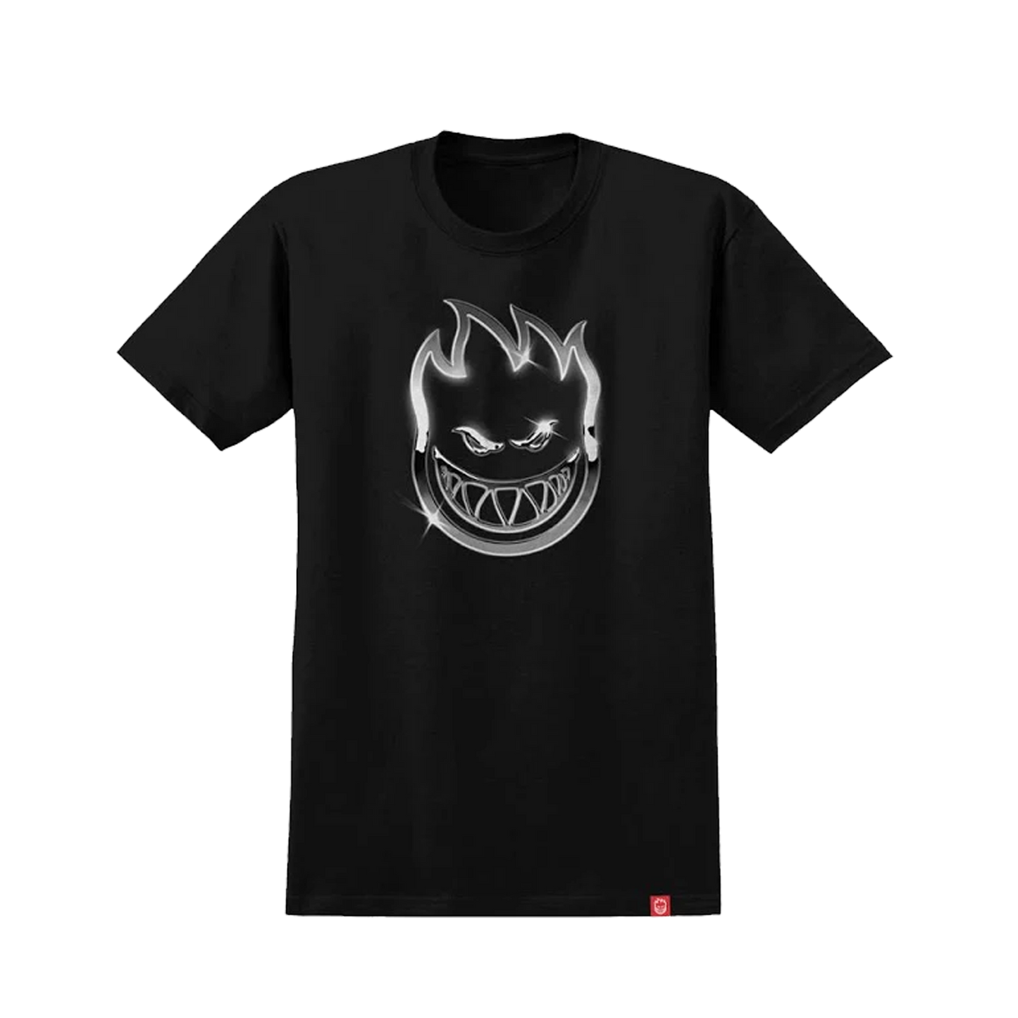 Spitfire Chrome Bighead Tee - ( Black )