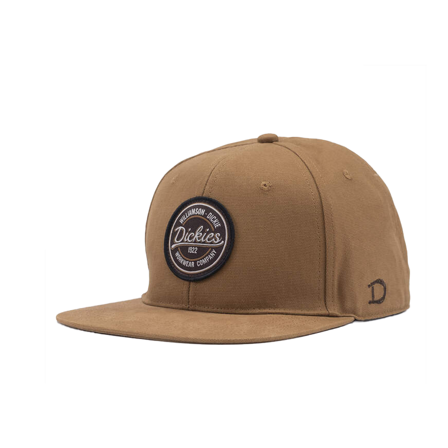 Dickies - Canvas Flat Bill Cap - ( Brown Duck )