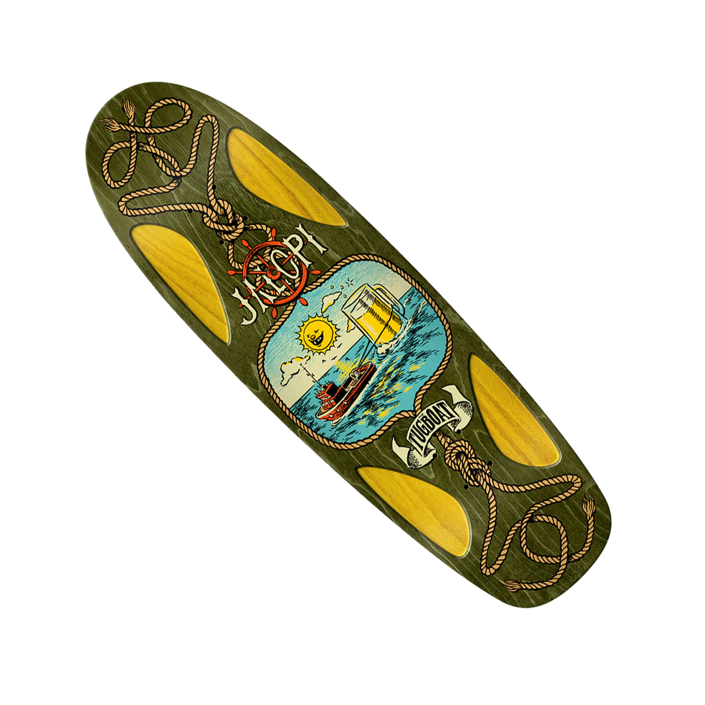 Anti Hero "Jalopi Tugboat" Deck - 9.8
