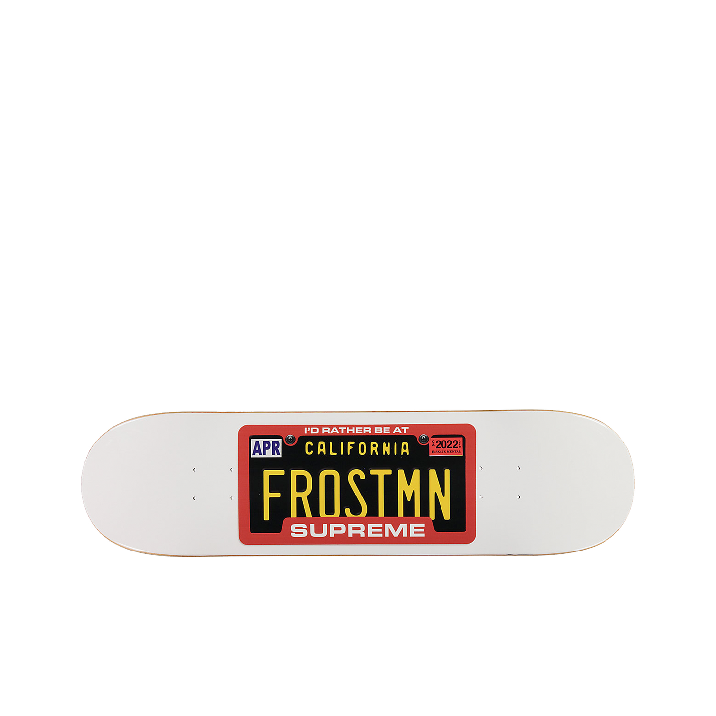 Skate Mental Eric Koston "I'd Rather Be" Deck - 8.25