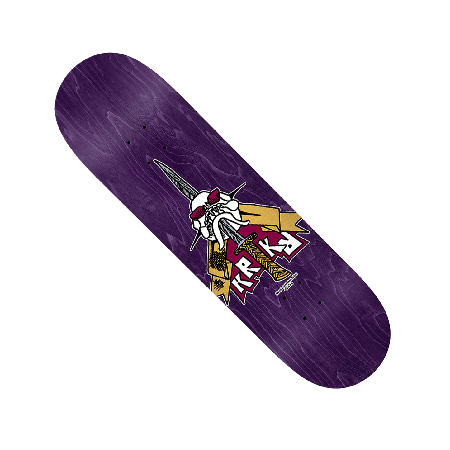 Krooked "Skull & Sword" Deck - 8.75