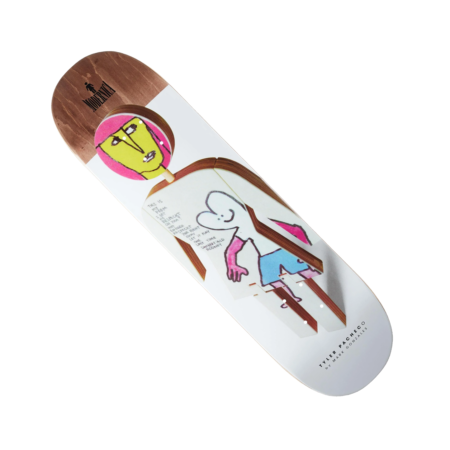 Girl Tyler Pacheco "Modernica" Deck - 8.37