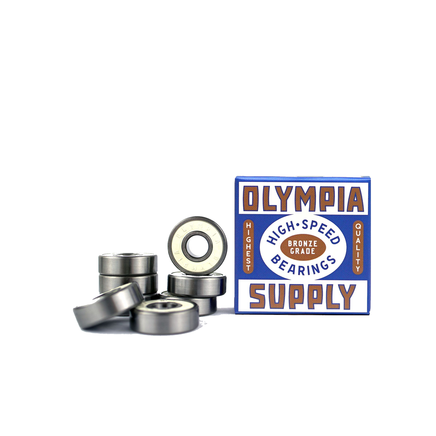 Olympia Bronze Grade Bearings - 8 Pack
