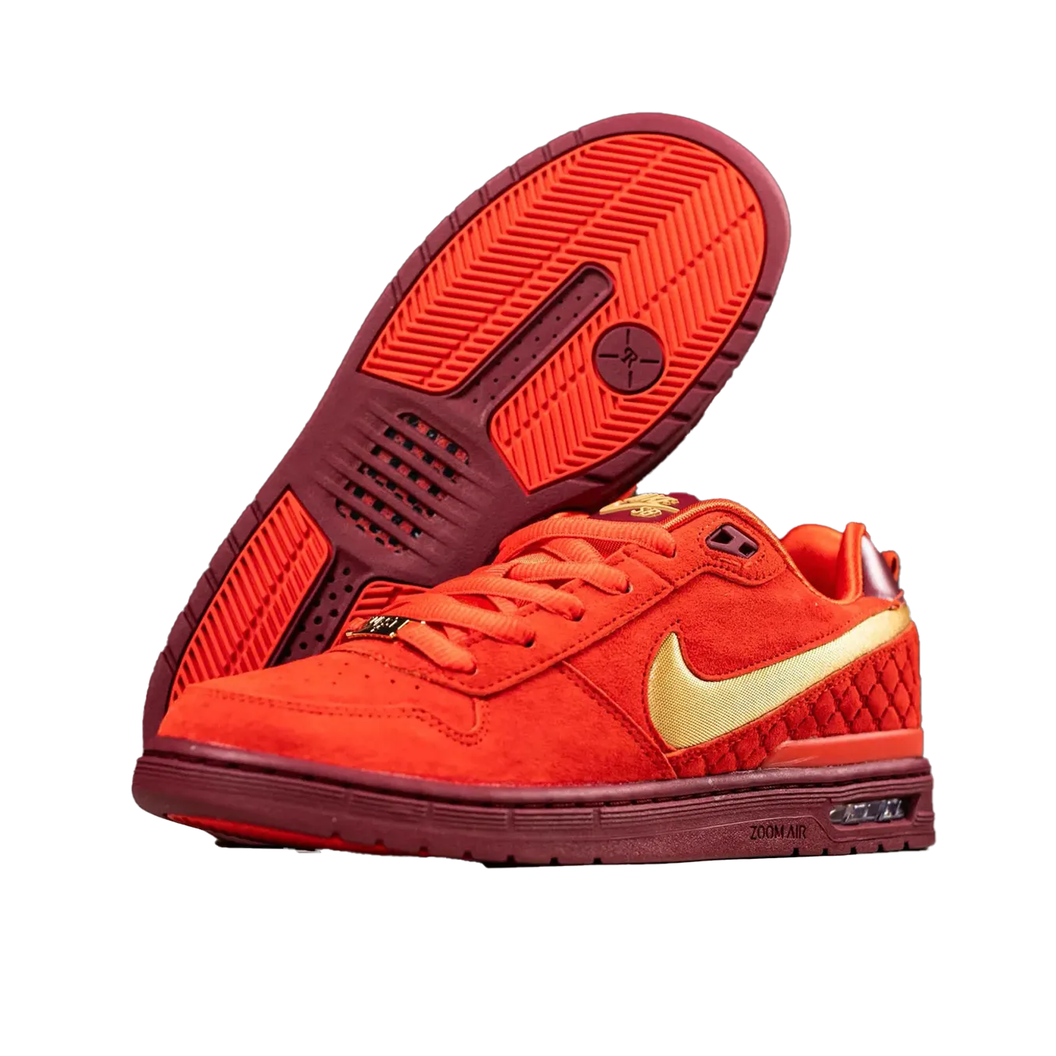 Nike SB - Paul Rodriguez Zoom Air Low QS - ( Habanero Red / Club