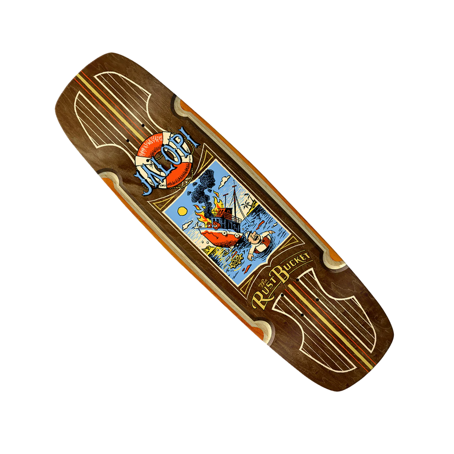 Anti Hero "Jalopi Rust Bucket" Deck - 9.2