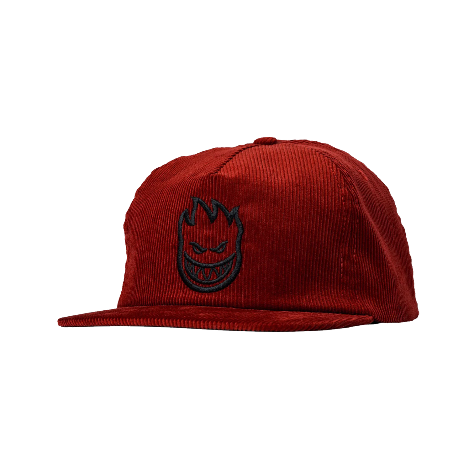 Spitfire Bighead Corduroy Snapback - ( Dark Red )