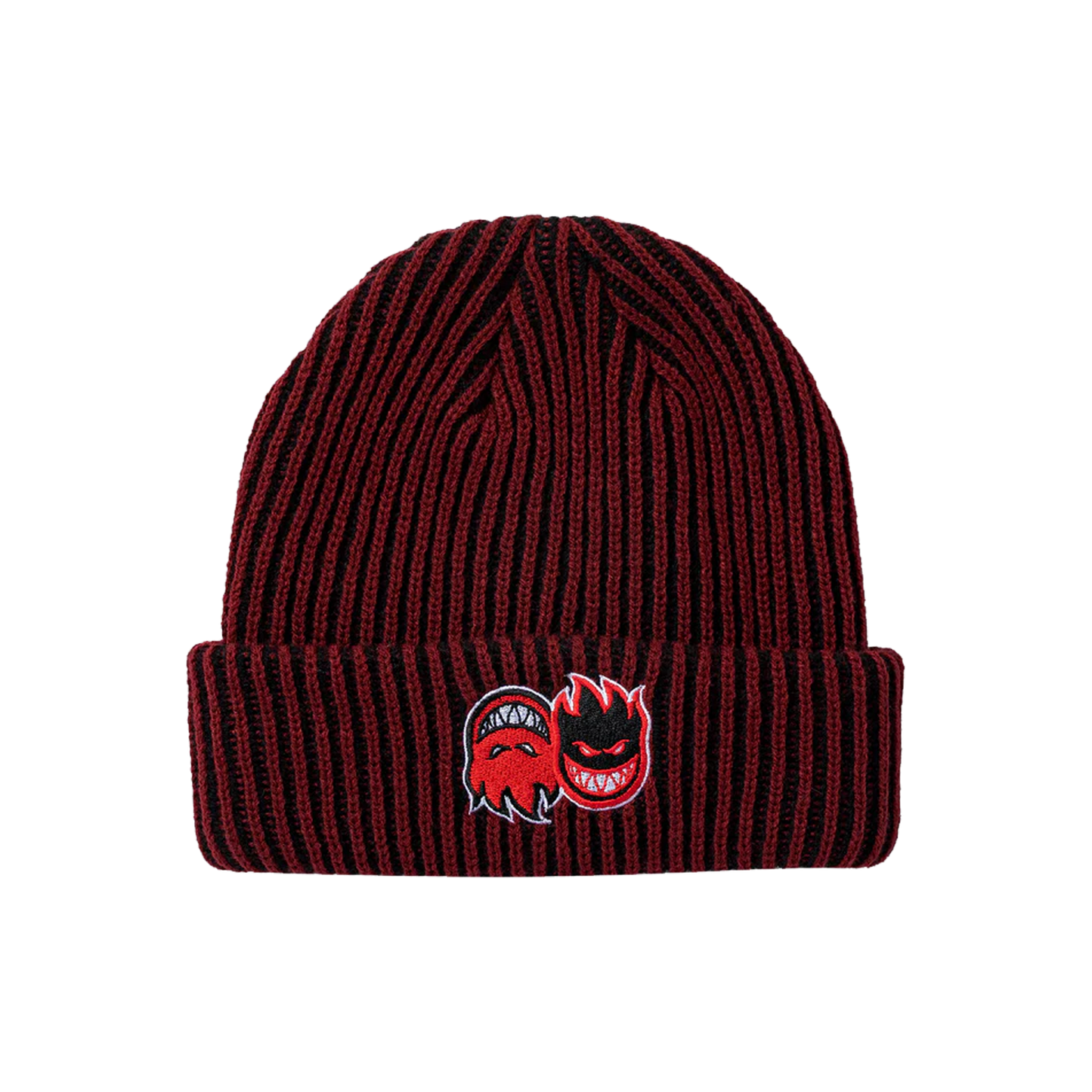 Spitfire Eternal Fill Cuff Beanie - ( Black / Red )