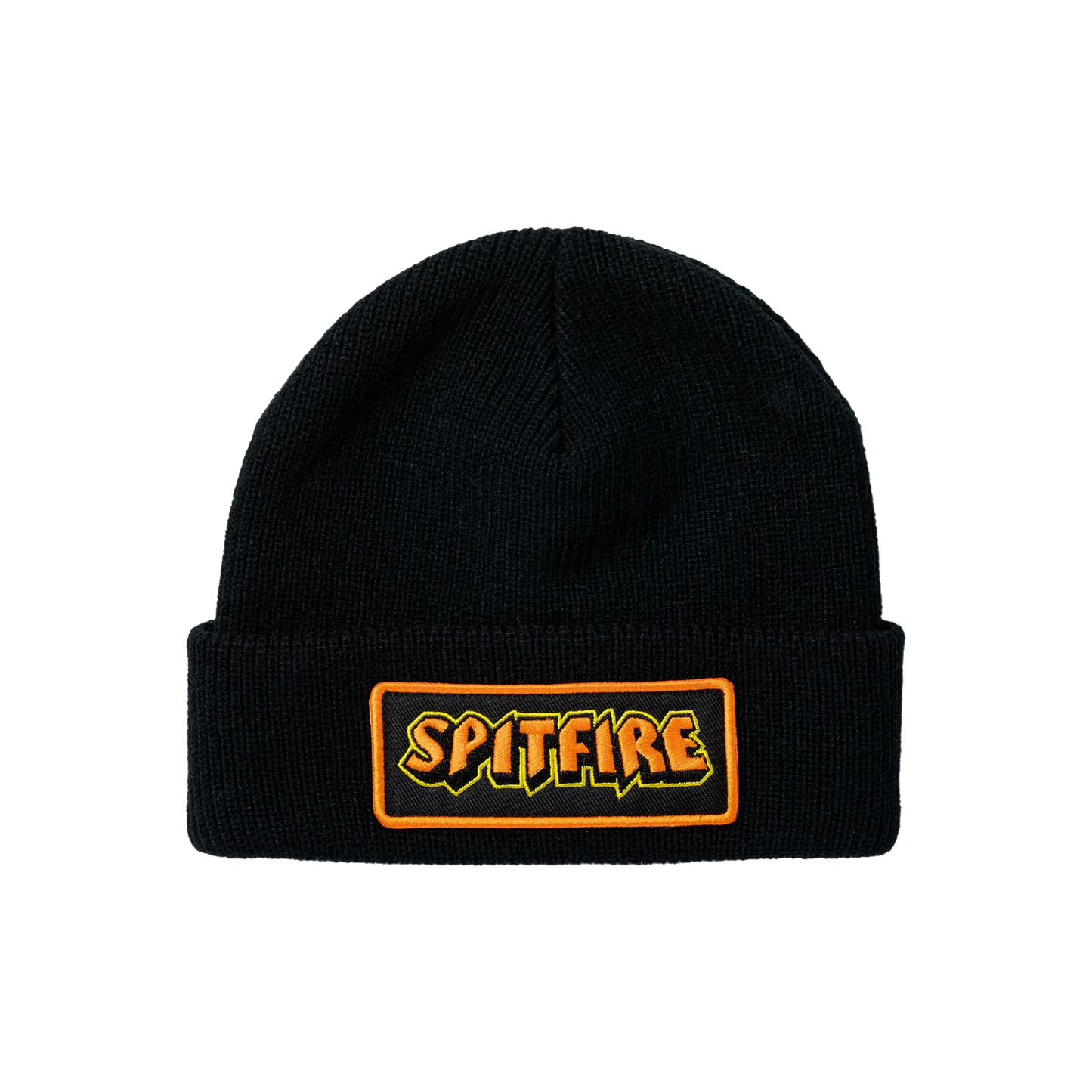 Spitfire Hellfire Cuff Beanie - ( Black )