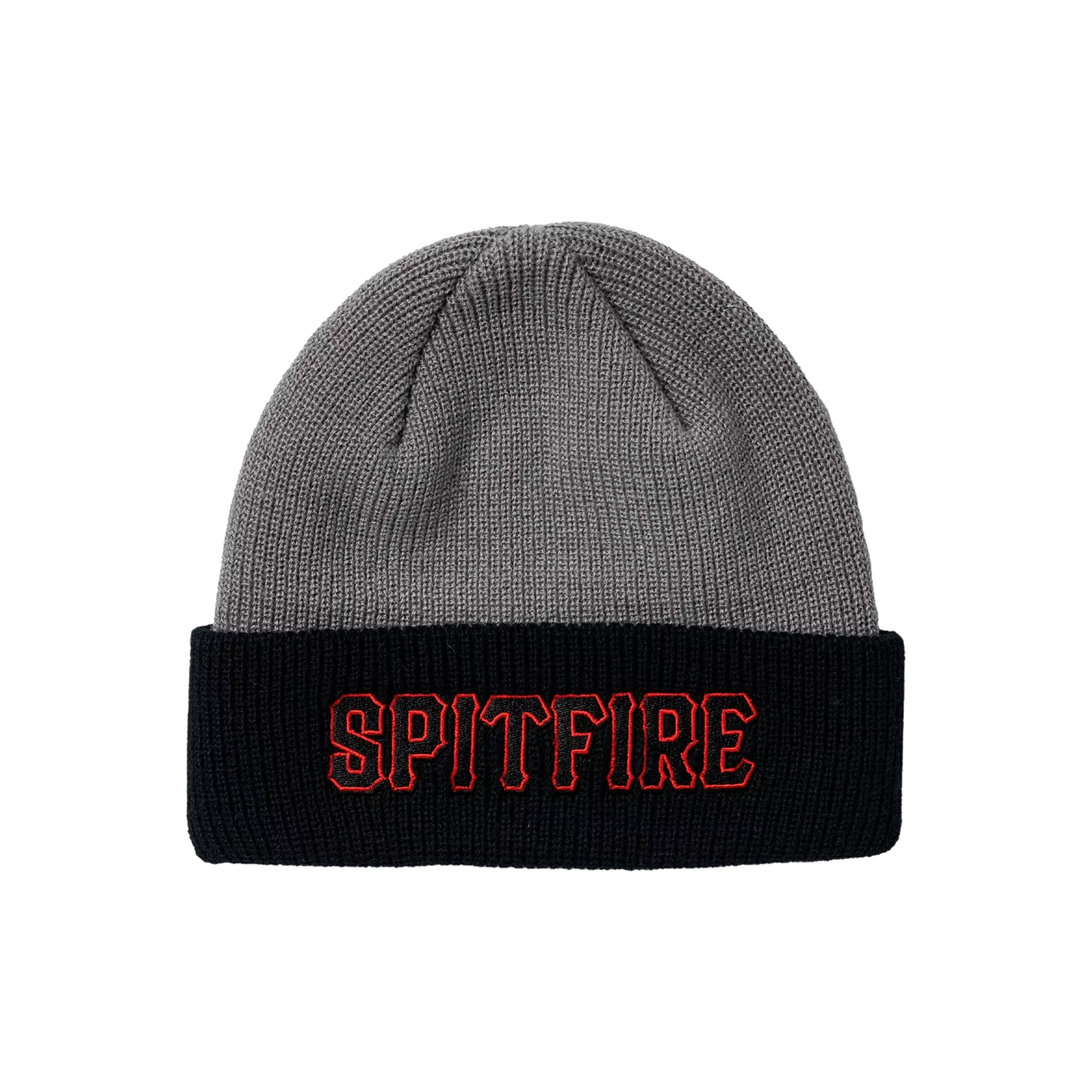 Spitfire Spitball Cuff Beanie - ( Charcoal / Black )