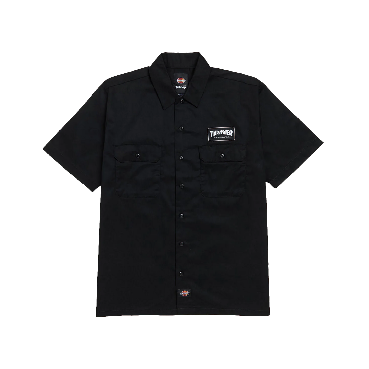 Dickies x Thrasher Work Shirt - ( Black )