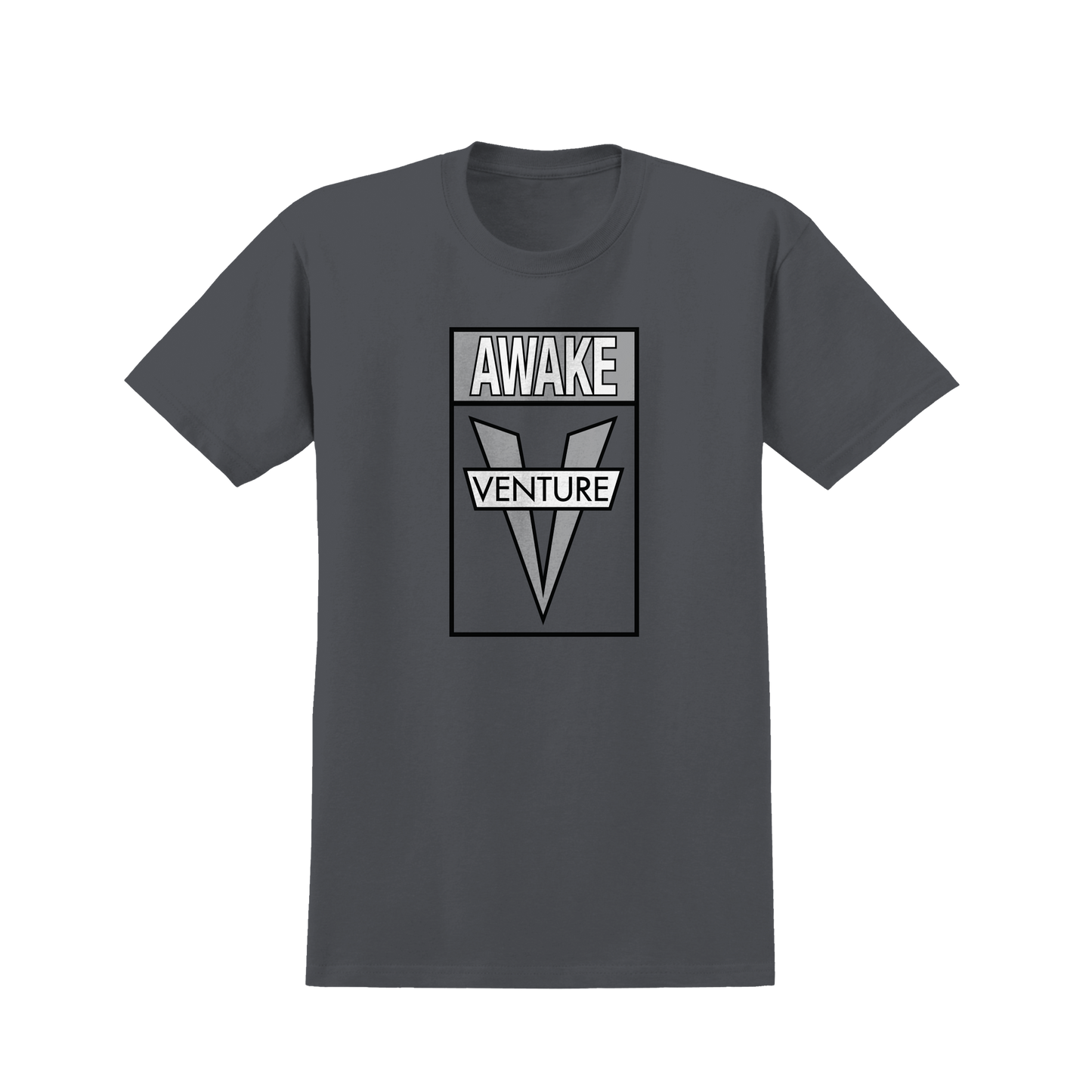 Venture Awake Tee - ( Charcoal )