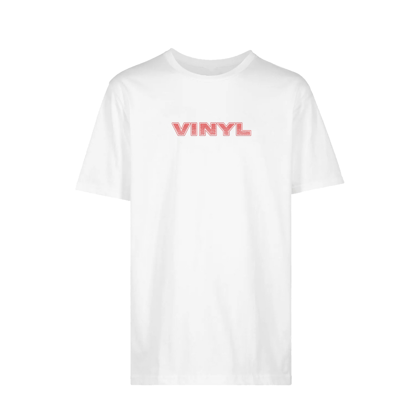 Vinyl Static Tee - ( White )