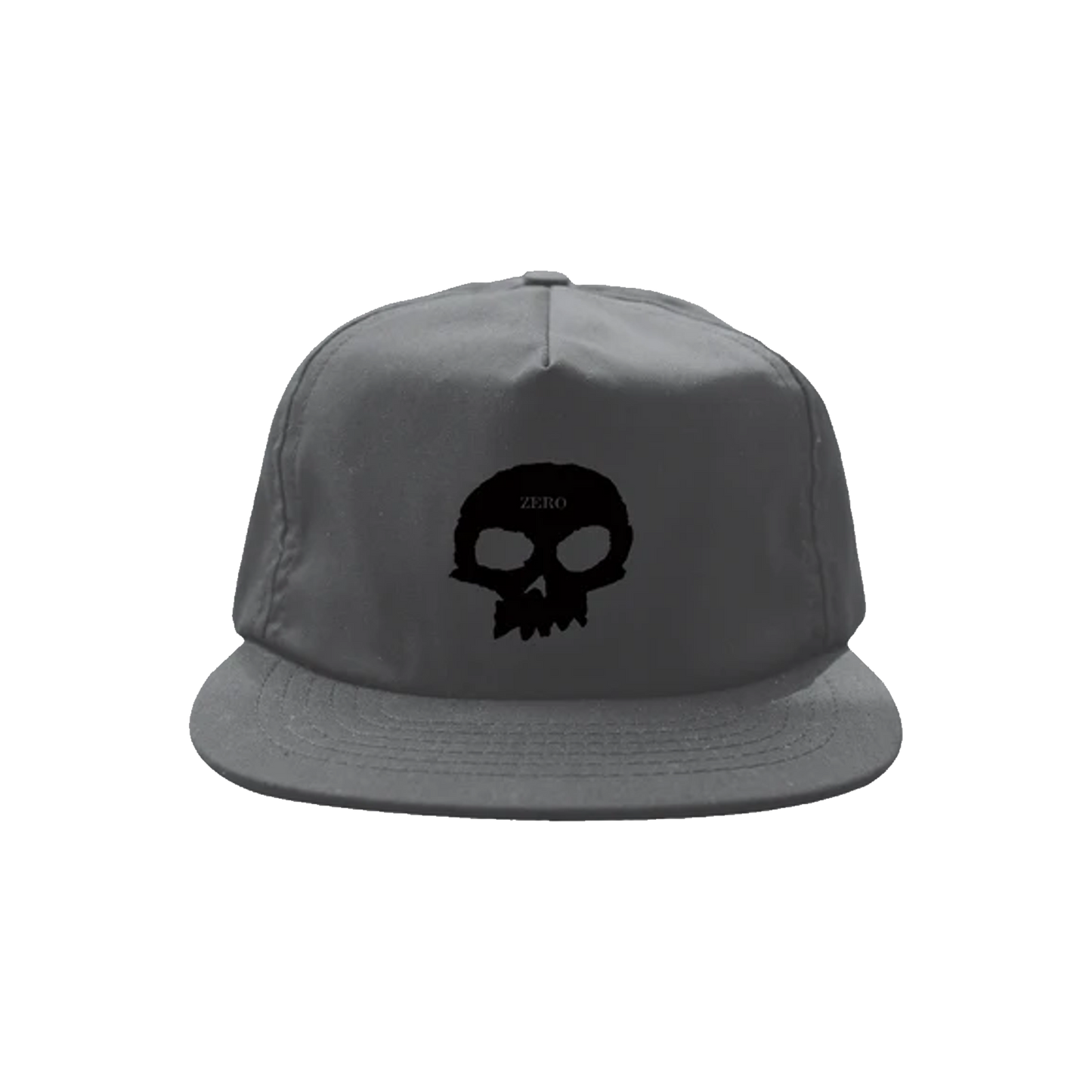 Zero Single Skull Snapback - ( Grey )