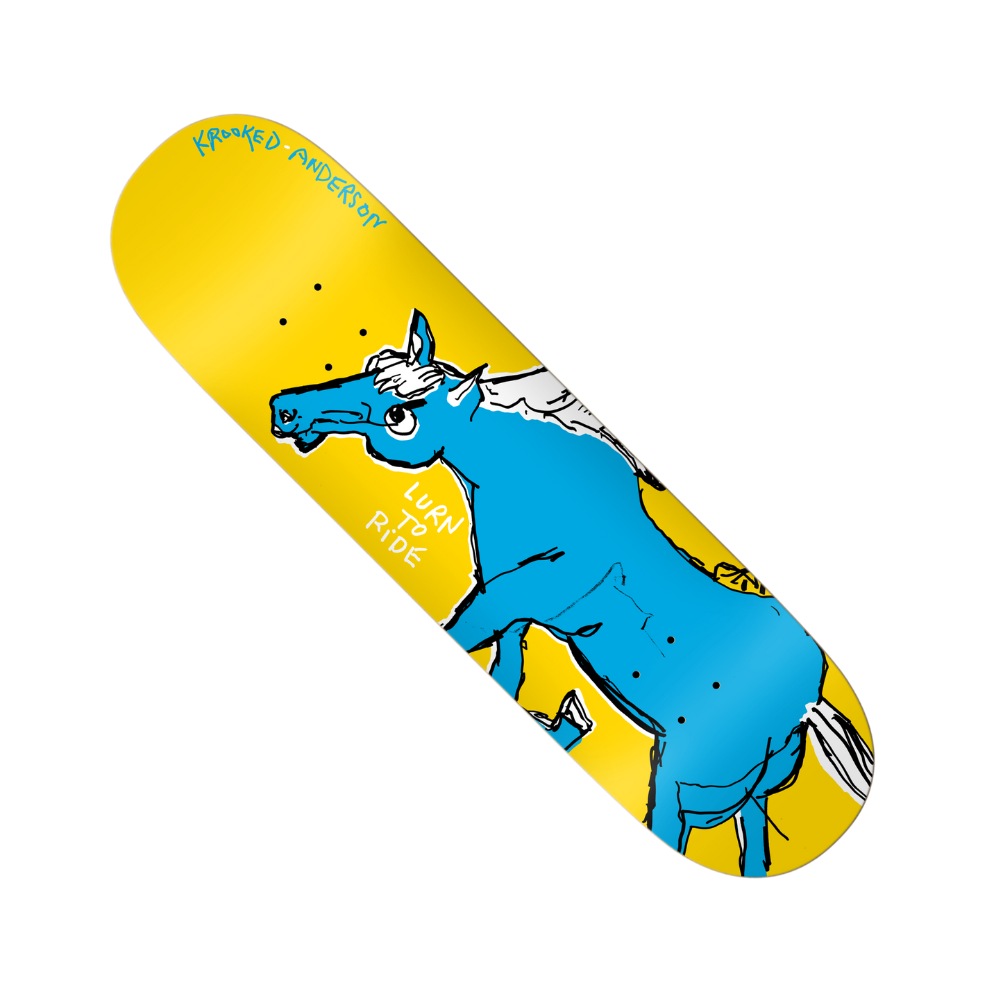 Krooked Mike Anderson "Lurn to Ride" Deck - 8.5