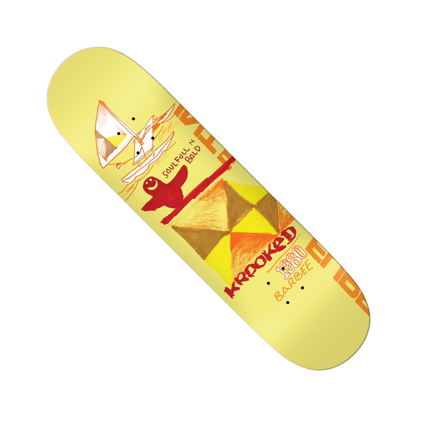 Krooked Ray Barbee "Soulfull" Deck - 8.5