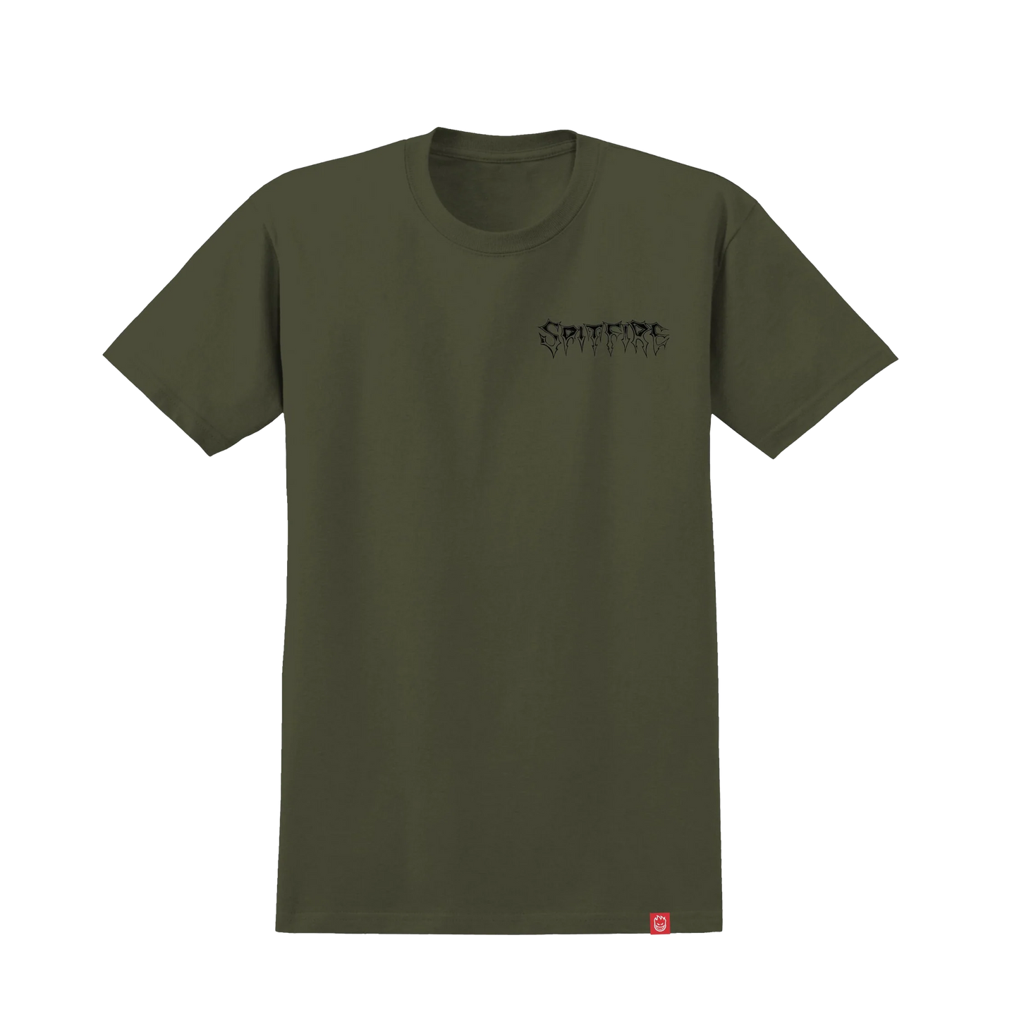 Spitfire Batwing Classic Tee - ( Military Green )