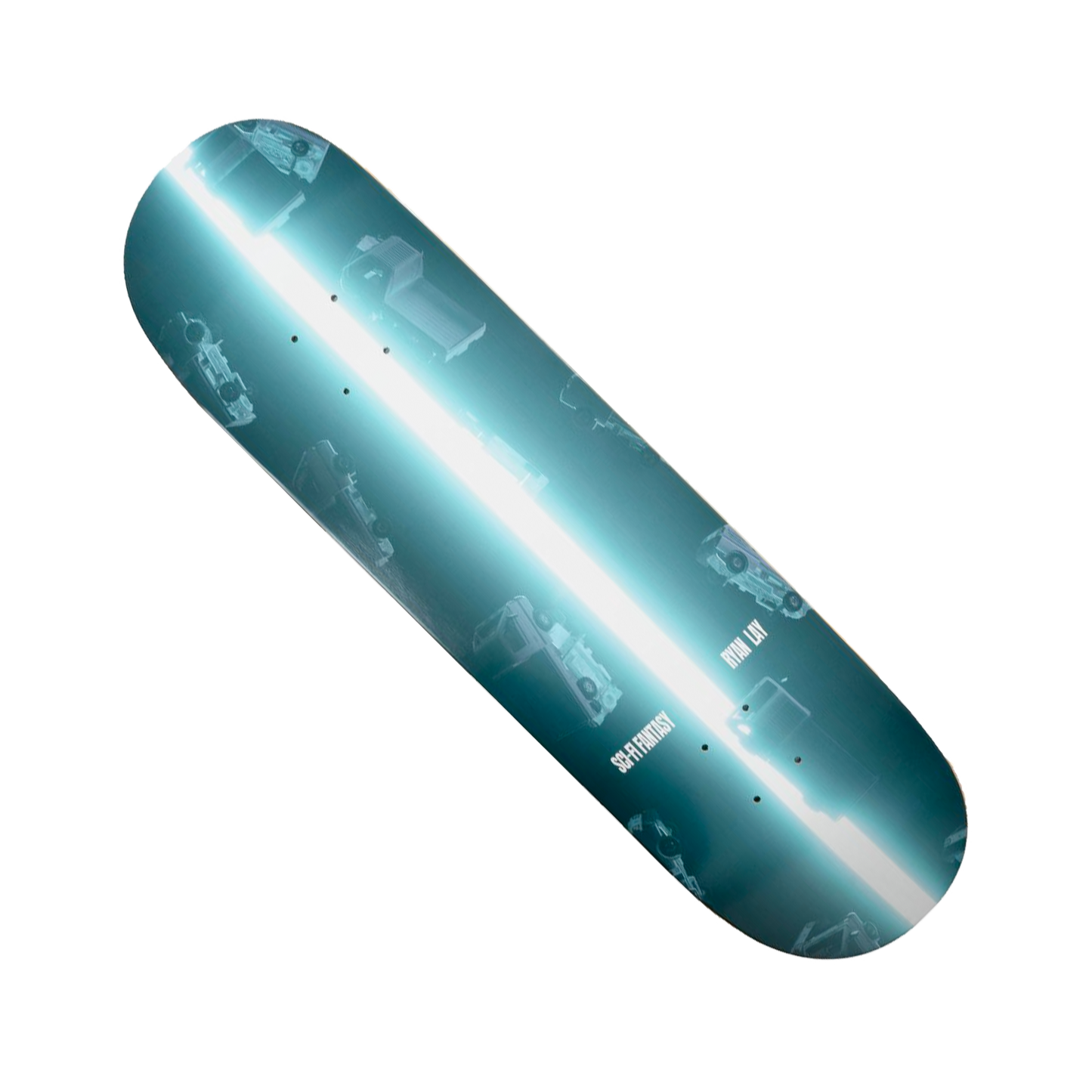 Sci-Fi Fantasy Ryan Lay "Truck Beam" Deck - 8.5