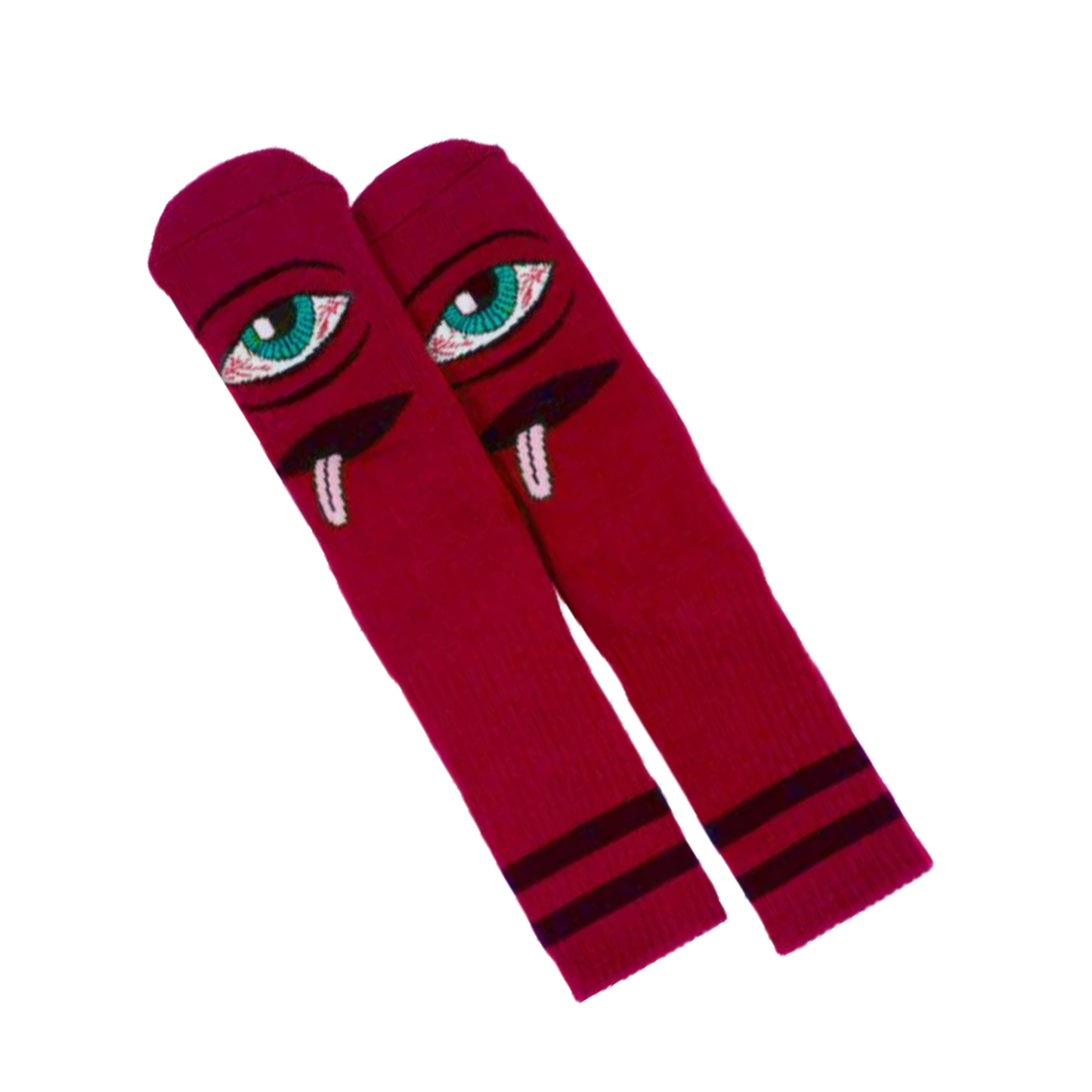 Toy Machine Socks - Bloodshot Eye Red