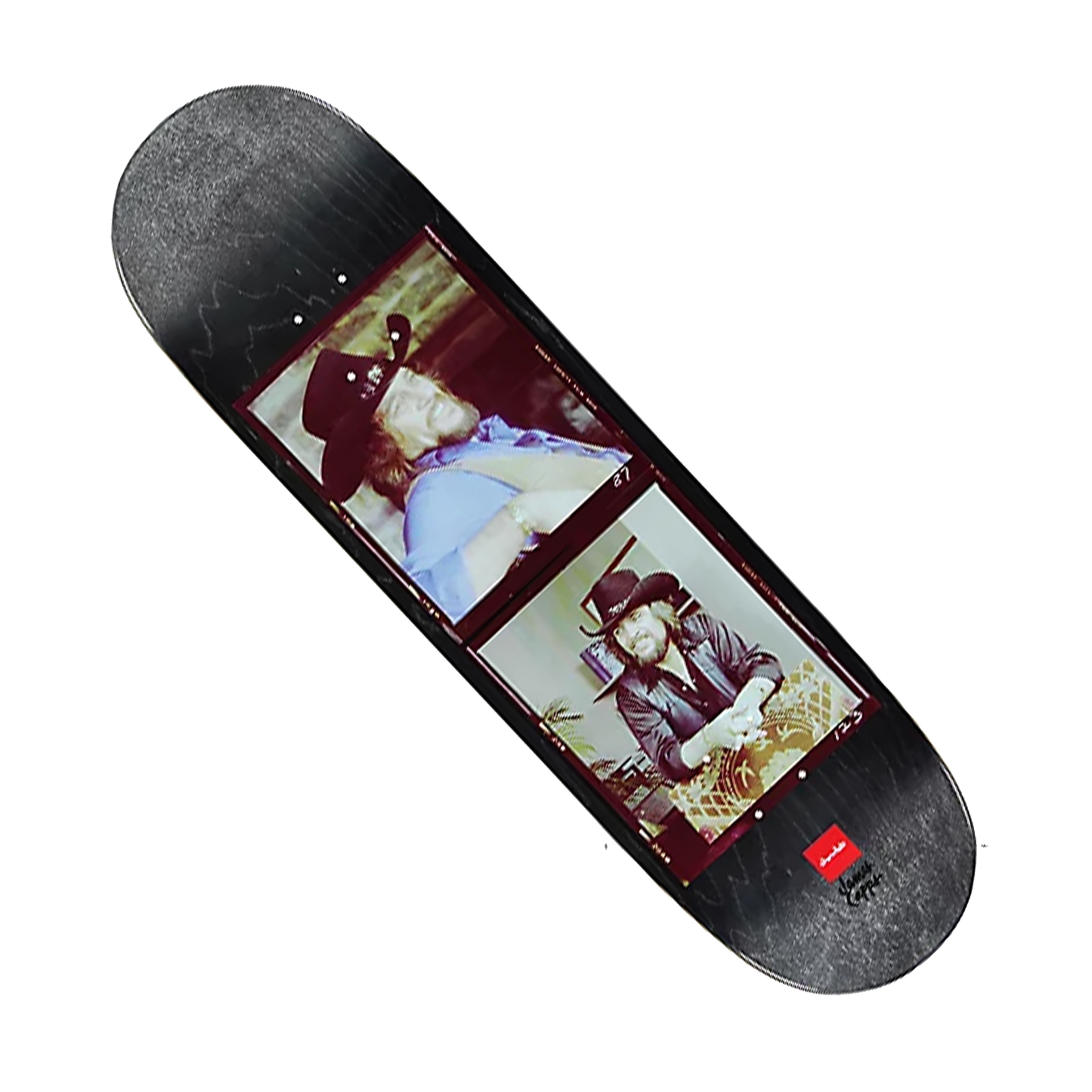 Chocolate James Capps X "Waylon Jennings" Deck - 8.0