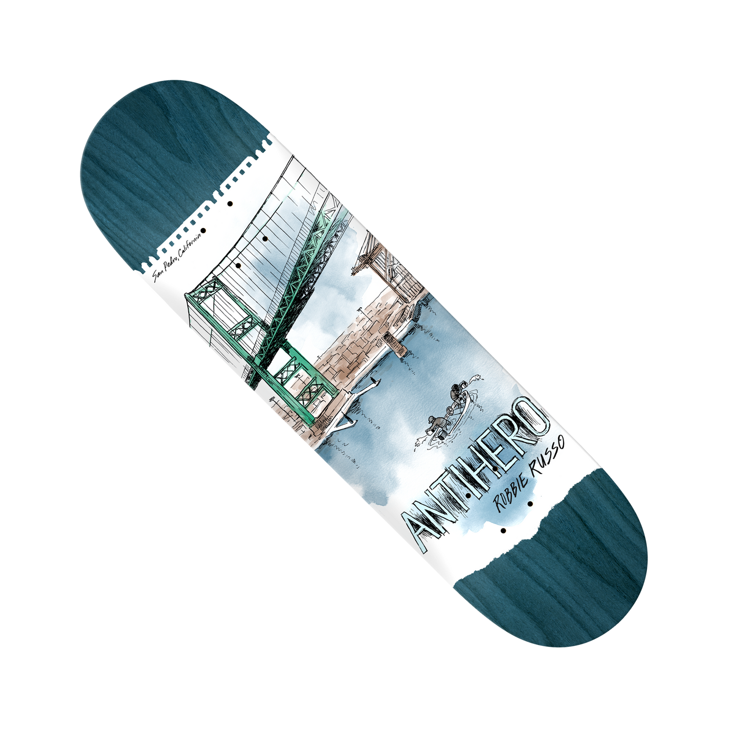 Anti Hero Robbie Russo "Cityscapes" Deck - 8.5