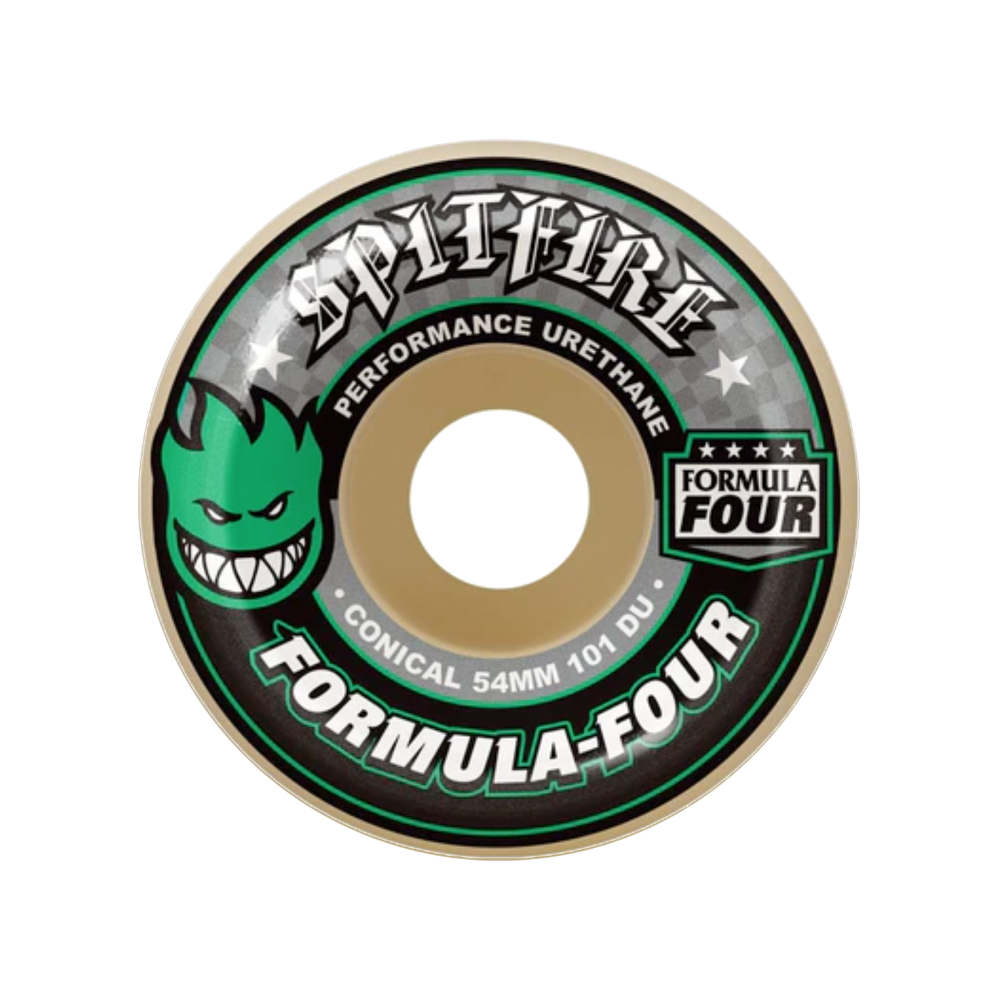 Spitfire Formula Four Conical Wheels 101 Duro - 54mm - SET