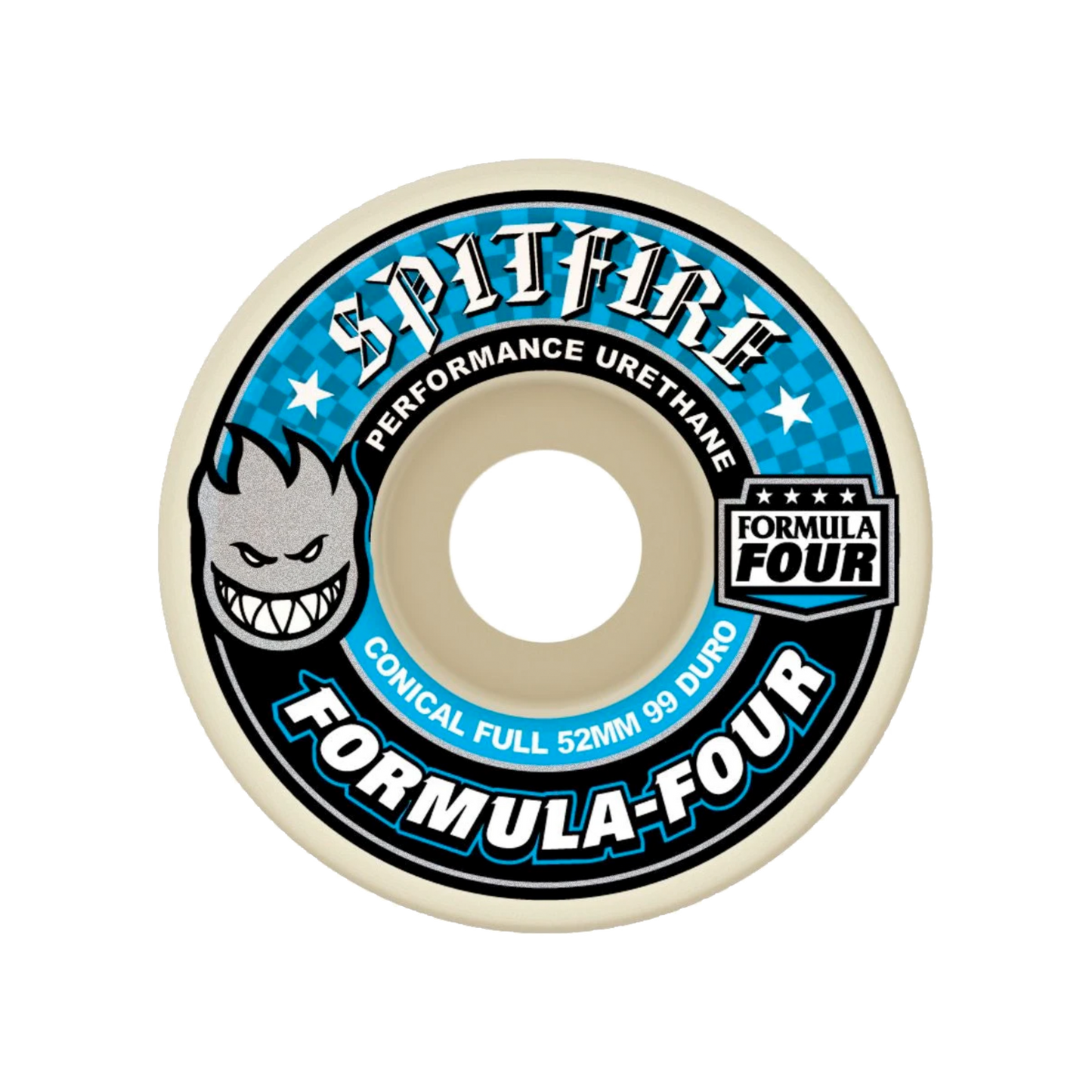 Spitfire Formula Four Conical Full Wheels 99 Duro - 53mm - SET