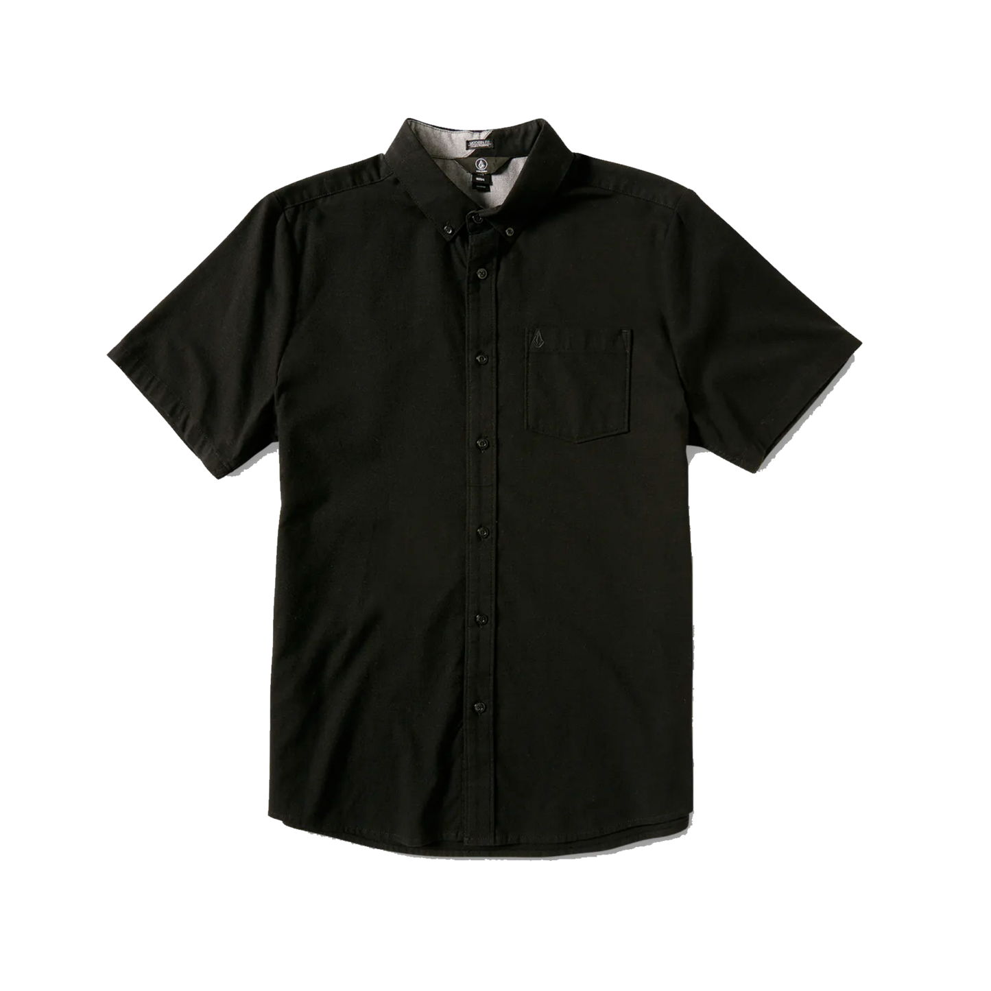 Volcom Everett Oxford Short Sleeve - New Black