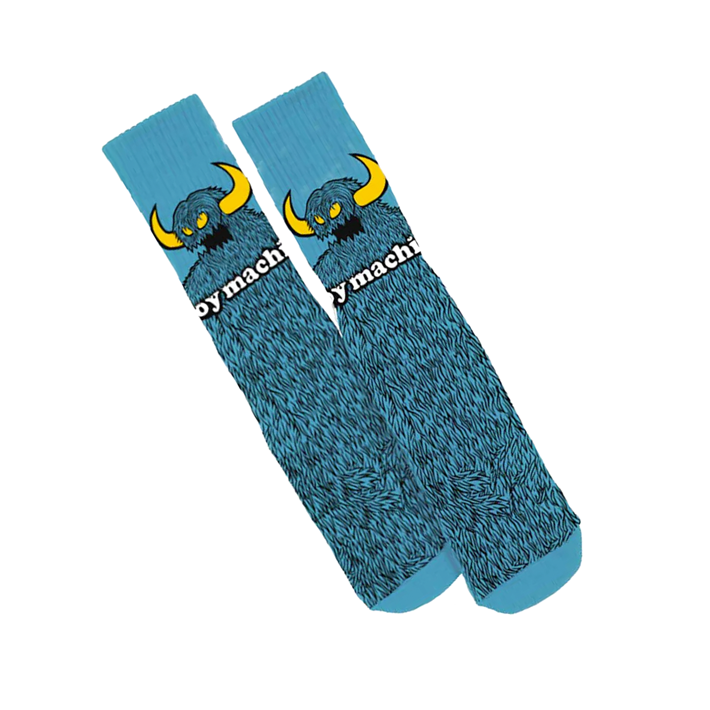 Toy Machine Socks - Furry Monster Blue