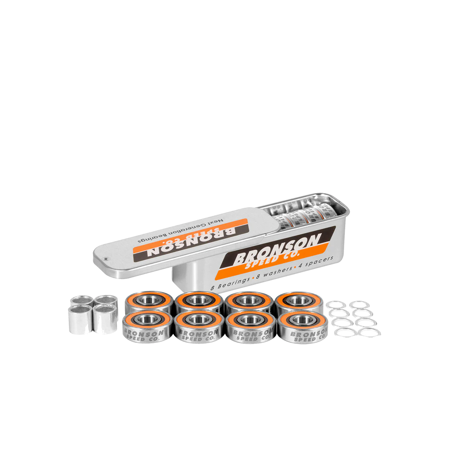 Bronson G3 Bearings - 8 Pack