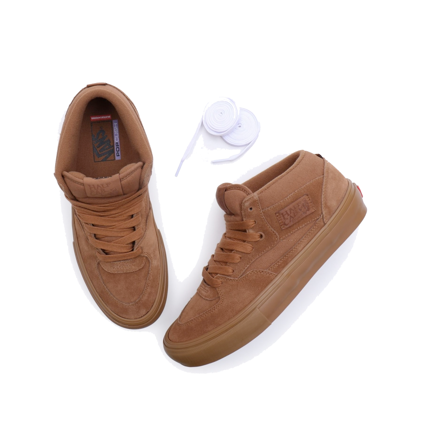 Vans - Skate Half Cab - ( Brown / Gum )