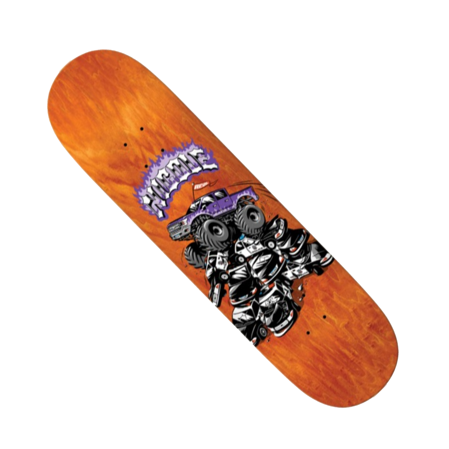 Real Nicole Hause "Pig Romp" Deck - 8.25 (Orange)