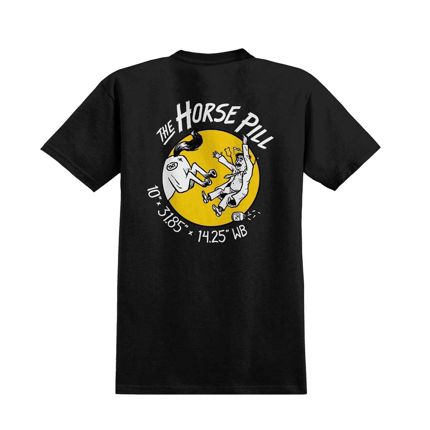 Anti Hero Horse Pill Tee - ( Black )