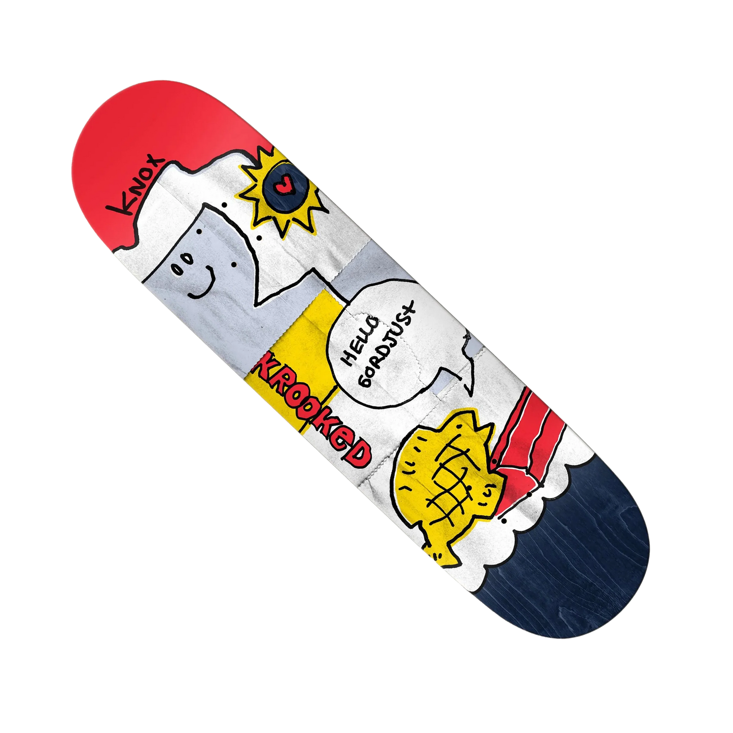 Krooked Tom Knox "Gordjust" Deck - 8.5