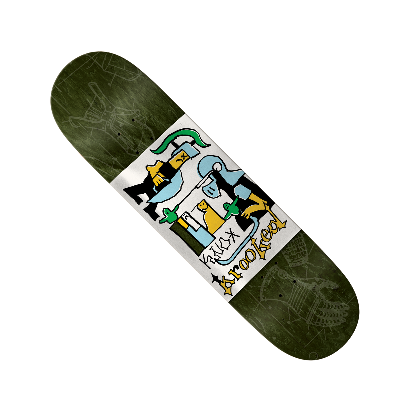 Krooked Tom Knox "Grenadier" Deck - 8.28