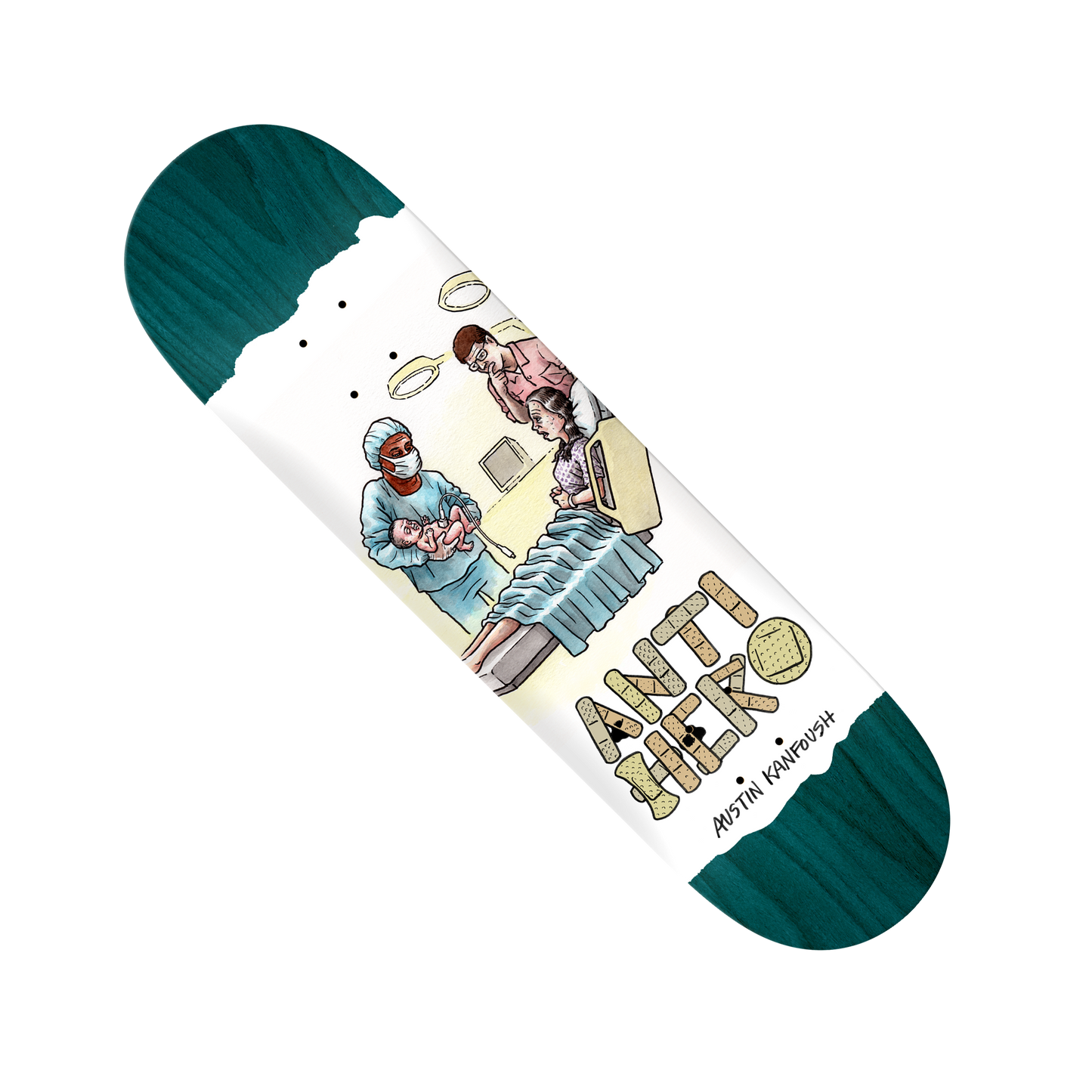 Anti Hero Austin Kanfoush "Medicine" Deck - 8.12