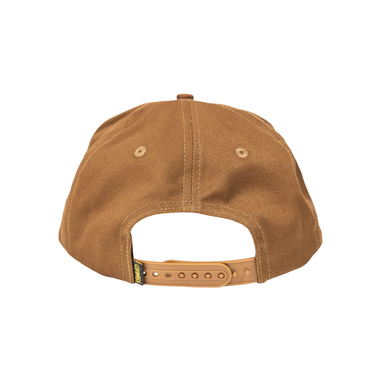 Krooked Moonsmile Snapback - Brown / Red