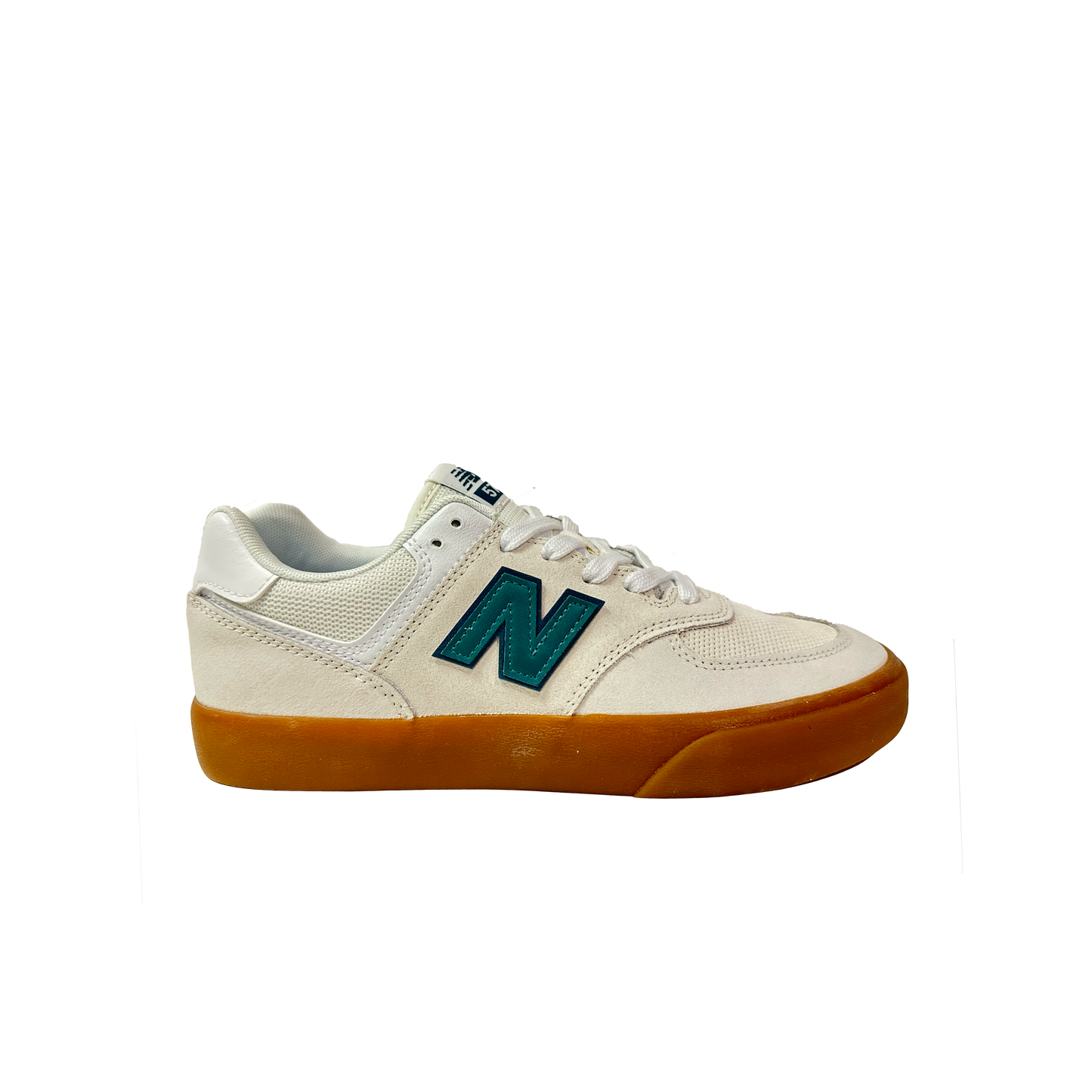 New Balance Numeric - 574 Vulc - ( White / Green )