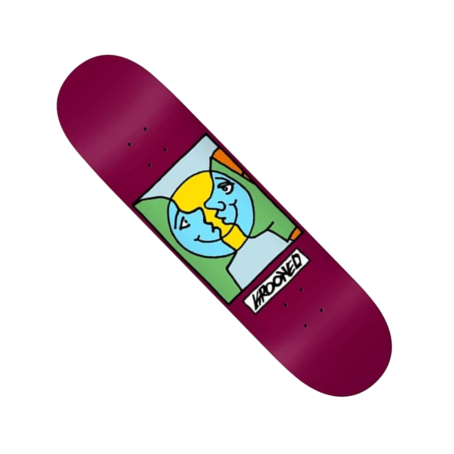 Krooked "Moonsmile" Easyrider Deck - 8.38