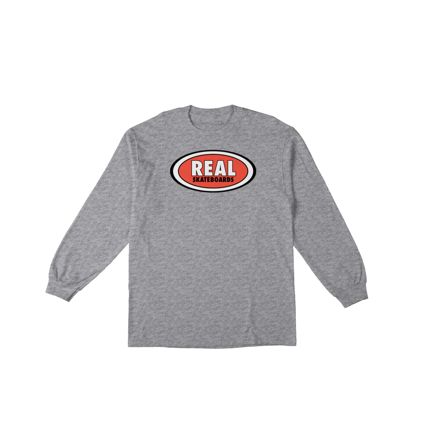 Real Oval Longsleeve - Grey
