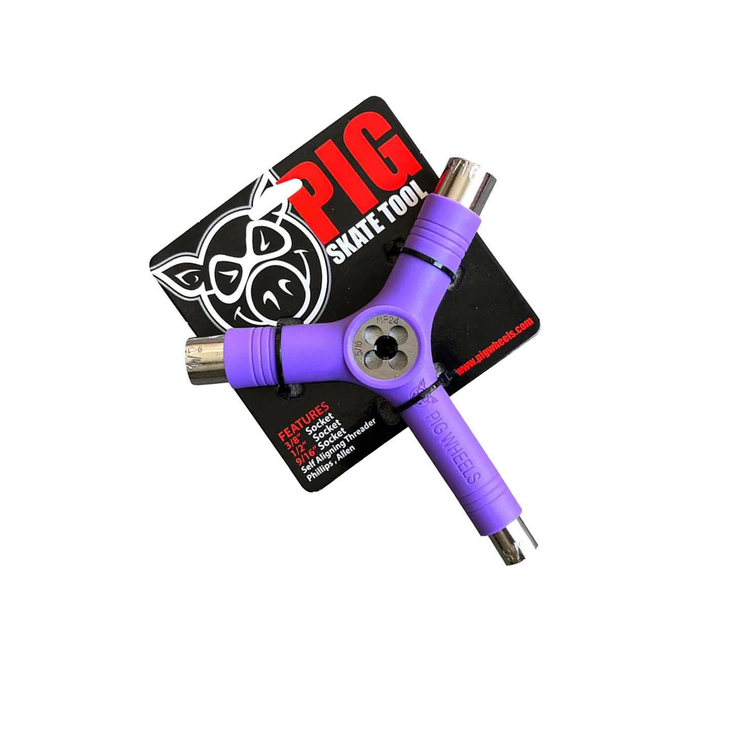 Pig Rethreading Skate Tool - Purple