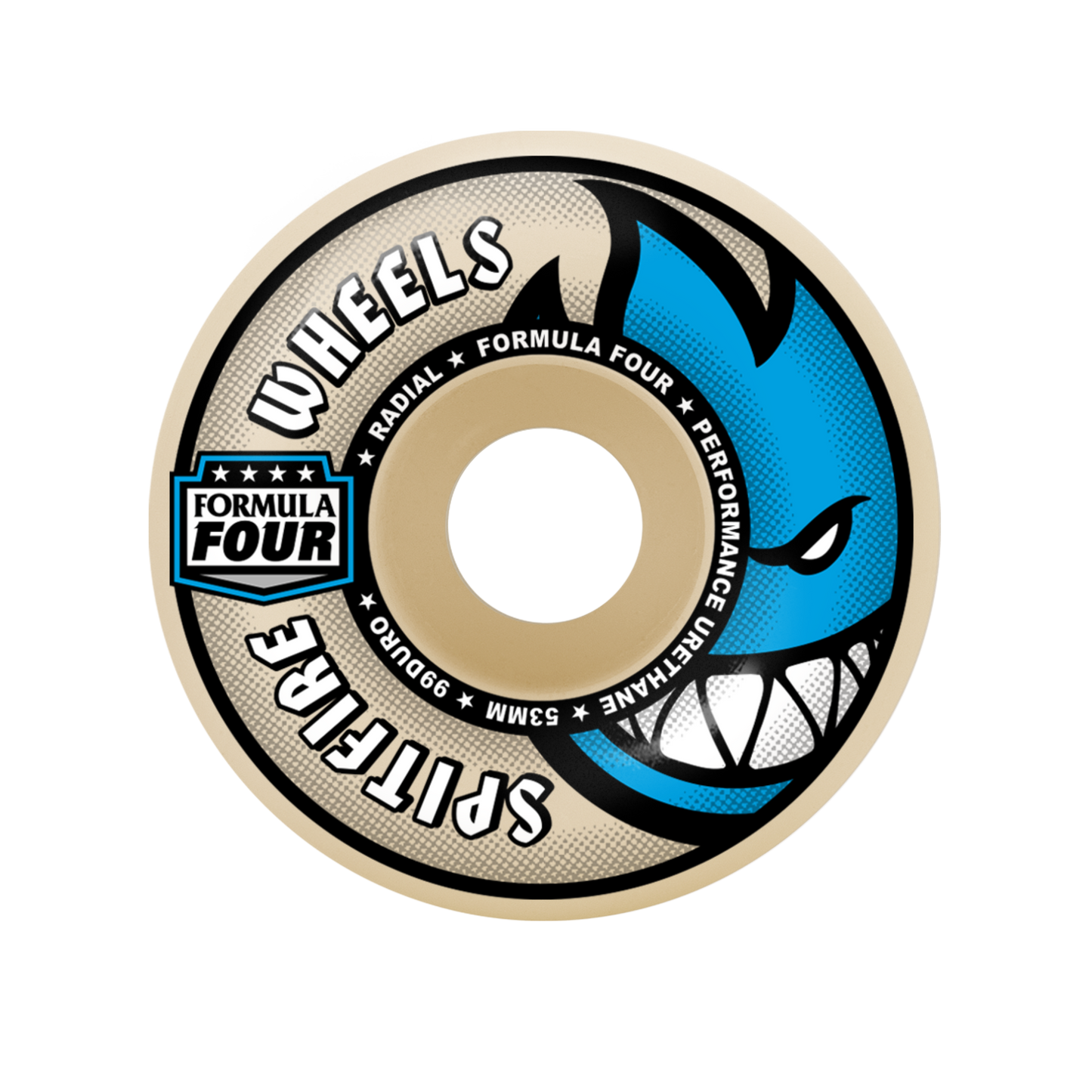 Spitfire Formula Four Radials Wheels 99 Duro - 56mm - SET